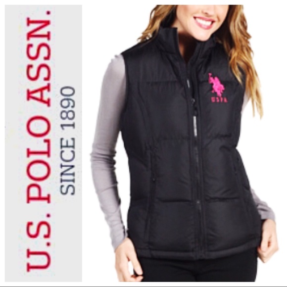 us polo assn quilted vest